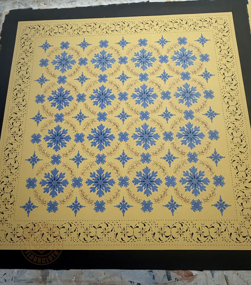 Humphries House Floorcloth