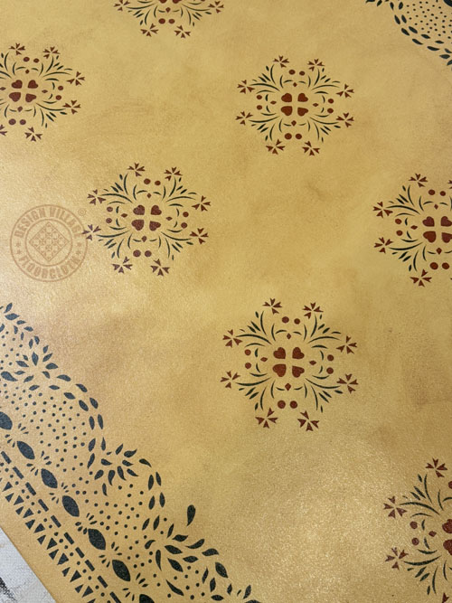 Sage-Wheeler Homestead Floorcloth