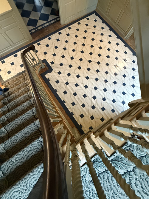 Schyuler Mansion Floorcloth