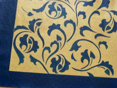 Acanthus Scroll Floorcloths