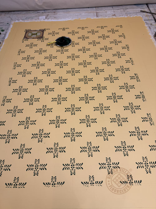 Bump Tavern Floorcloth