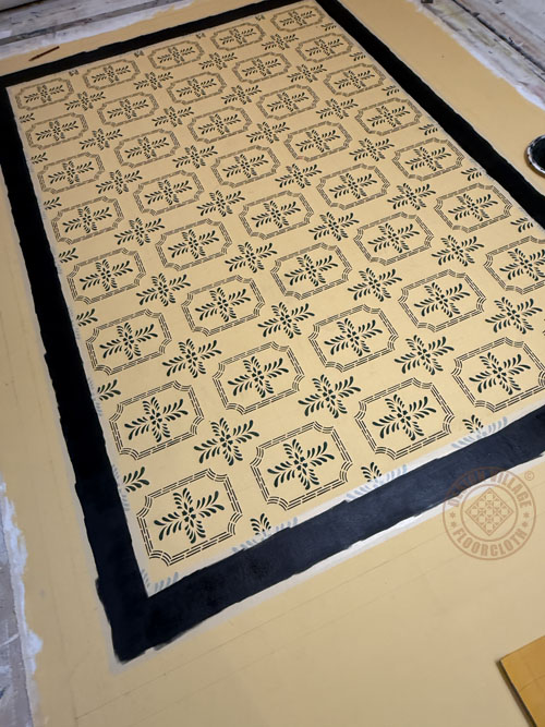 Bump Tavern Floorcloth