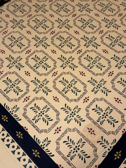 Bump Tavern Floorcloth