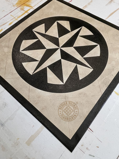 Compass Rose Floorcloth