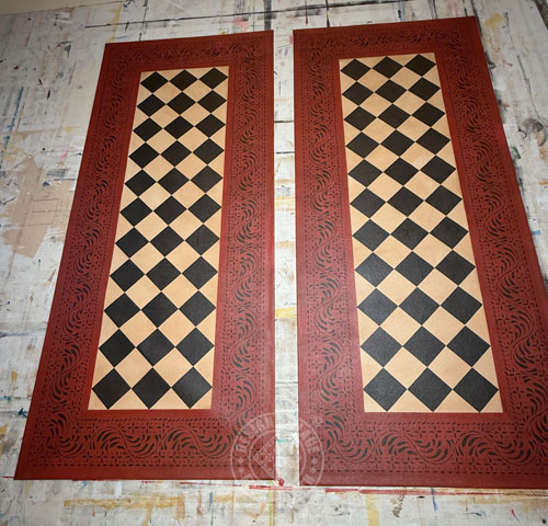 Rosedale Floorcloths 32x84