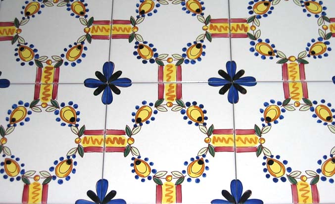 Picture of original tiles