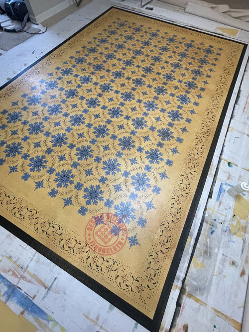 Humphries House Floorcloth