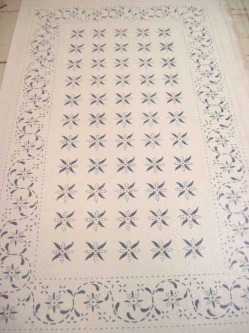 May House Floorcloth