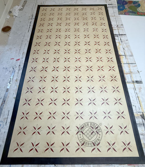 May House Floorcloth
