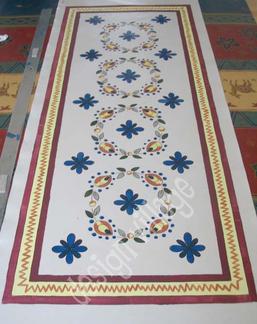 Custom Tiles Floorcloth 