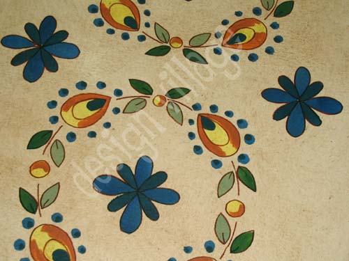 Custom Tiles Floorcloth