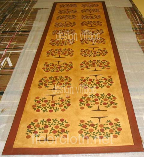 Design: Tree of Life Floorcloth
