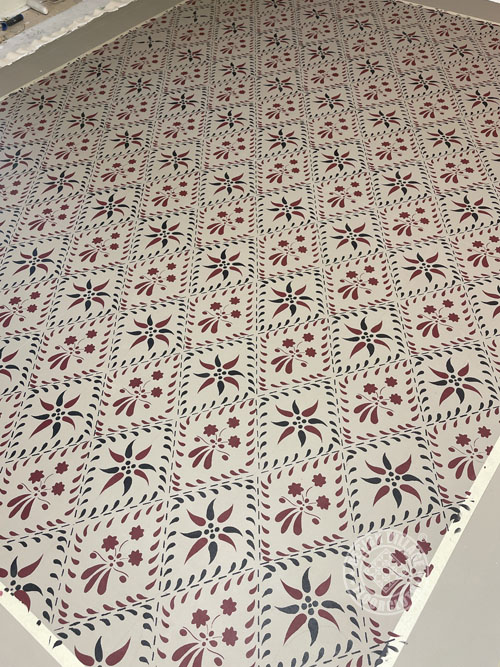 Wayside Inn Floorcloth