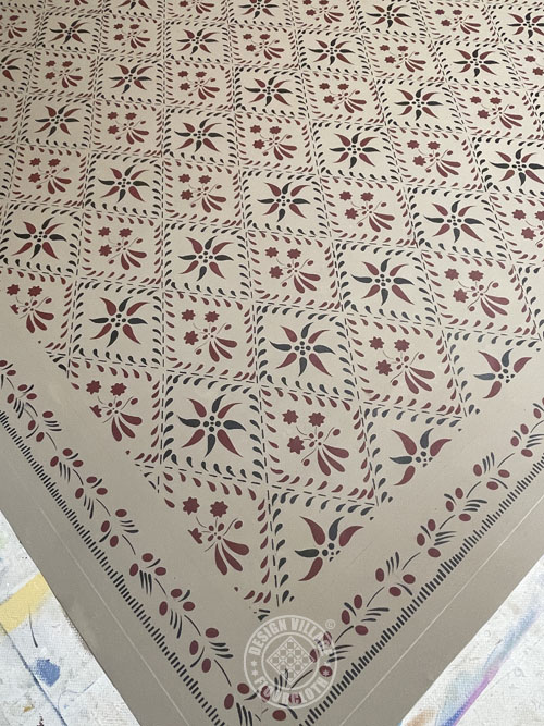 Wayside Inn Floorcloth