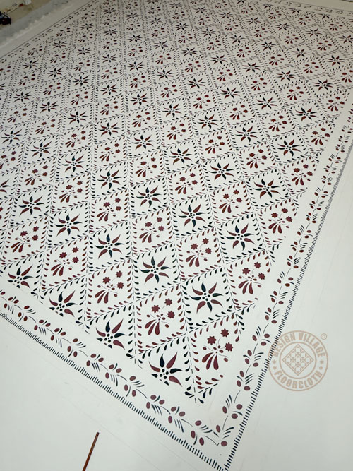 Wayside Inn Floorcloth