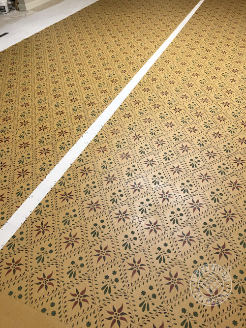 Wayside Inn Floorcloth
