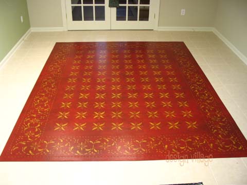 May House Floorcloth #2