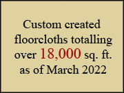 Created 18K Square foot floorcloths