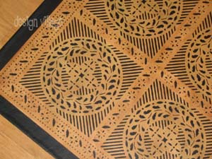 Edward Durant House Floorcloth #12