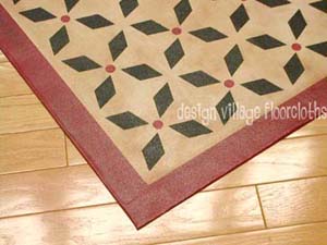 Weston Colonial Floor Cloth #1
