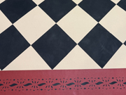 Benjamin Pierce Floorcloth