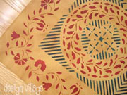 Durant House Floorcloth - Commissioned by Jack Jouett House Historic Site