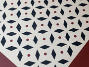 Weston Colonial Floorcloth #1
