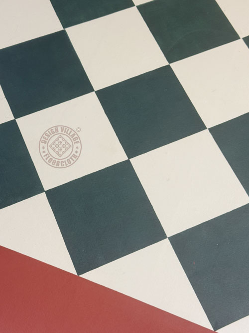 Sherwood with diamonds Floorcloth