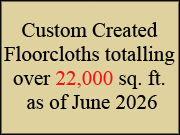 22K floorcloth Sold